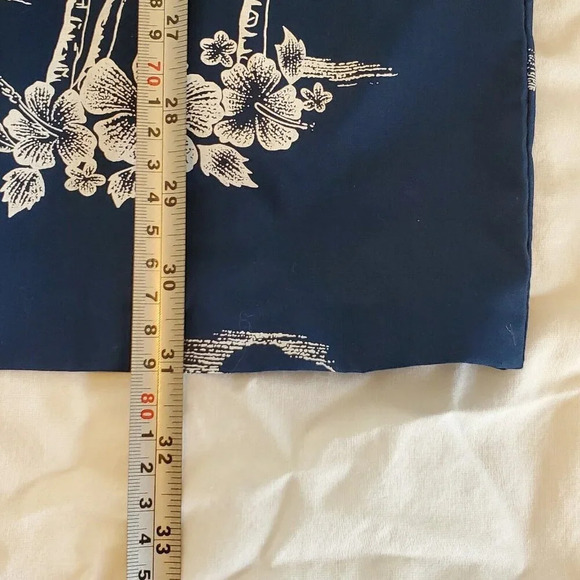 Royal Creations Men’s Hawaiian Shirt Blue Hawaii Islands Boat Palm Beach USA XXL - Picture 4 of 10